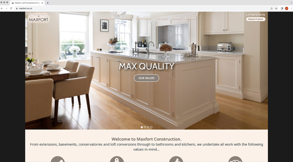 Maxfort - Website Design & SEO